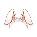兔耳发圈