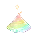 彩虹粉末
